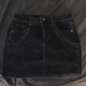 Black Brandy Melville Mini Skirt